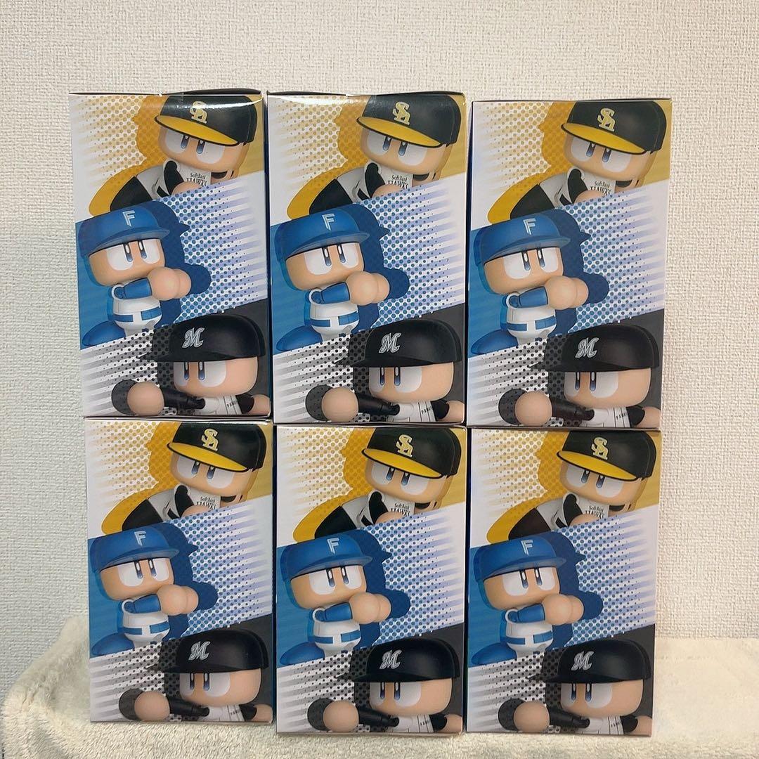 パワプロくん プライズアクションフィギュア パシフィック・リーグ 全６種類コンプ