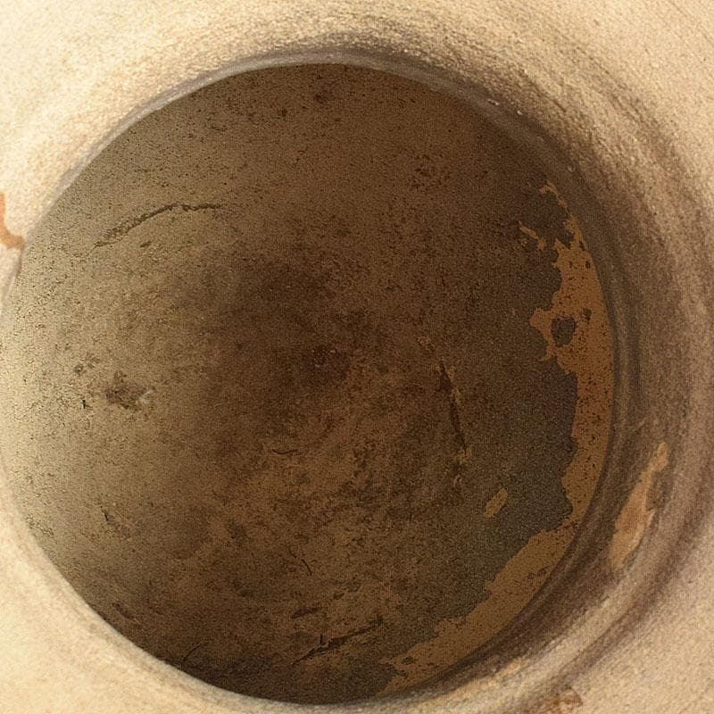 朝鮮美術　須恵器　新羅土器　壺　壺敷・時代箱付　V　R8018C