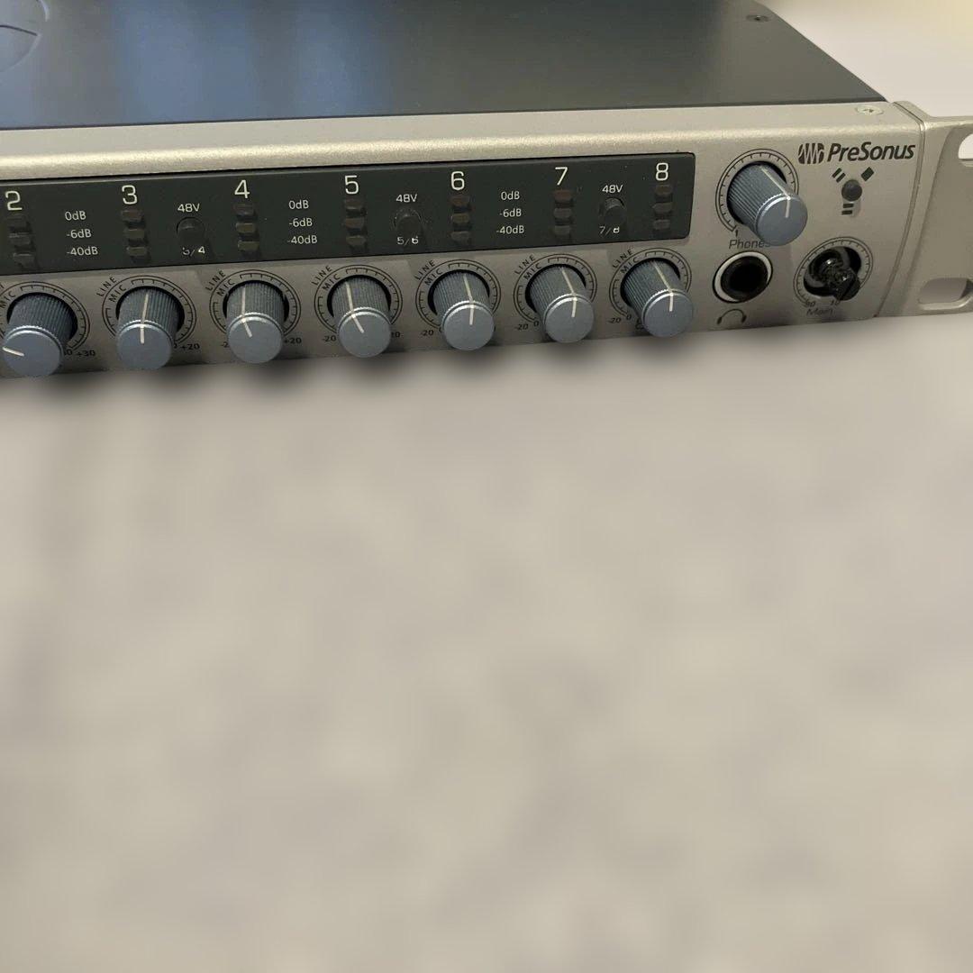 FIRESTUDIO project オーディオインターフェイス