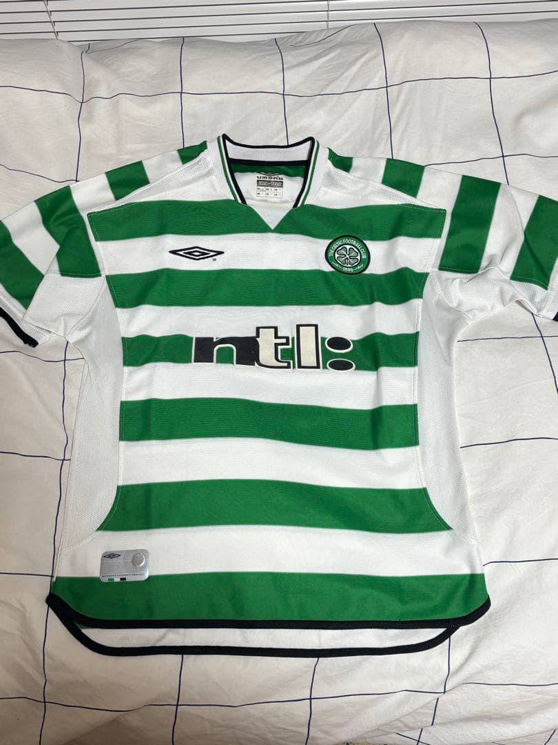 セルティック 中村俊輔　25 ユニフォーム　ゲームシャツ UMBRO アンブロ