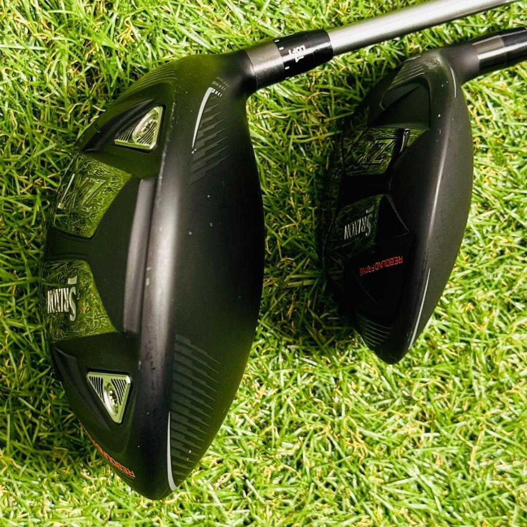 【極美品】スリクソン ZX7 MkⅡ 1W 5W ウッド2本セット SR