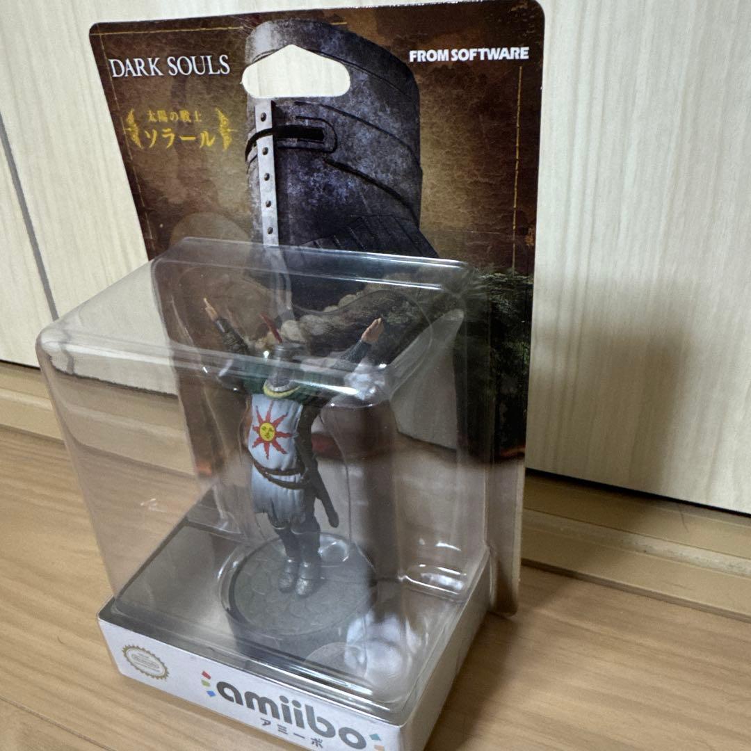 【未使用品】amiibo 太陽の戦士ソラール アミーボ ダークソウル