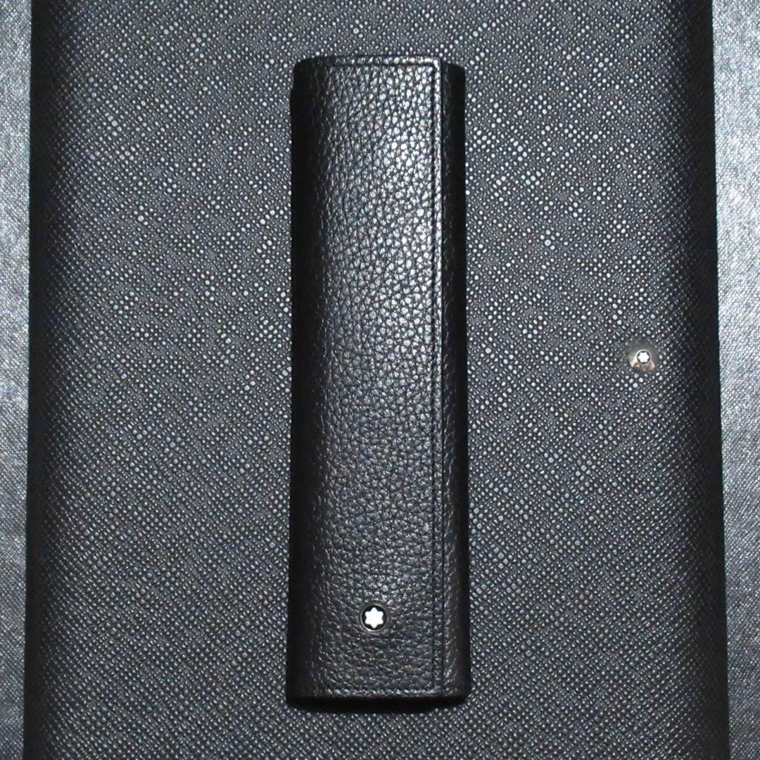 モンブラン ペンケース ペンポーチ ソフトグレイン 1本用 126264