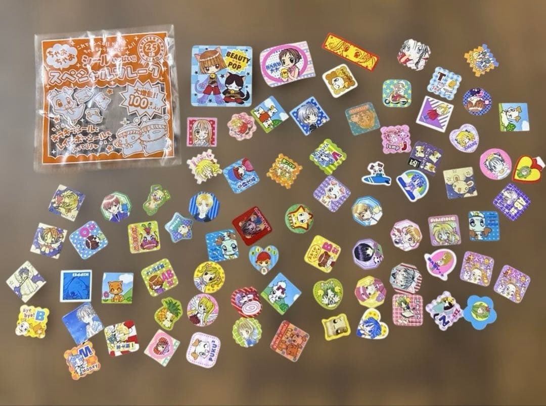 ちゃお りぼん なかよし 付録 シール メモ用紙 まとめ売り