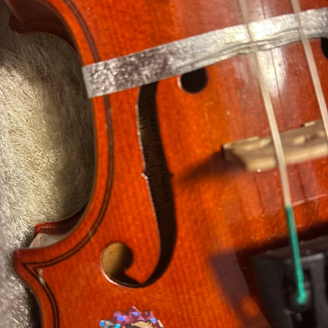 ヴァオリン　バイオリン　1/16 SUZUKI スズキ　ケース付き