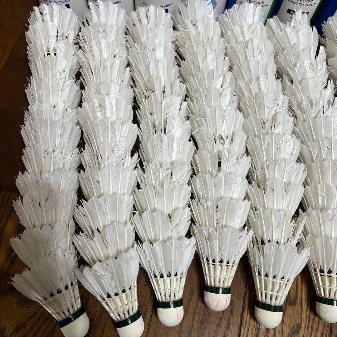 ヨネックス　バドミントン　シャトル　中古　エアロセンサ　ニューオフィシャル　5番