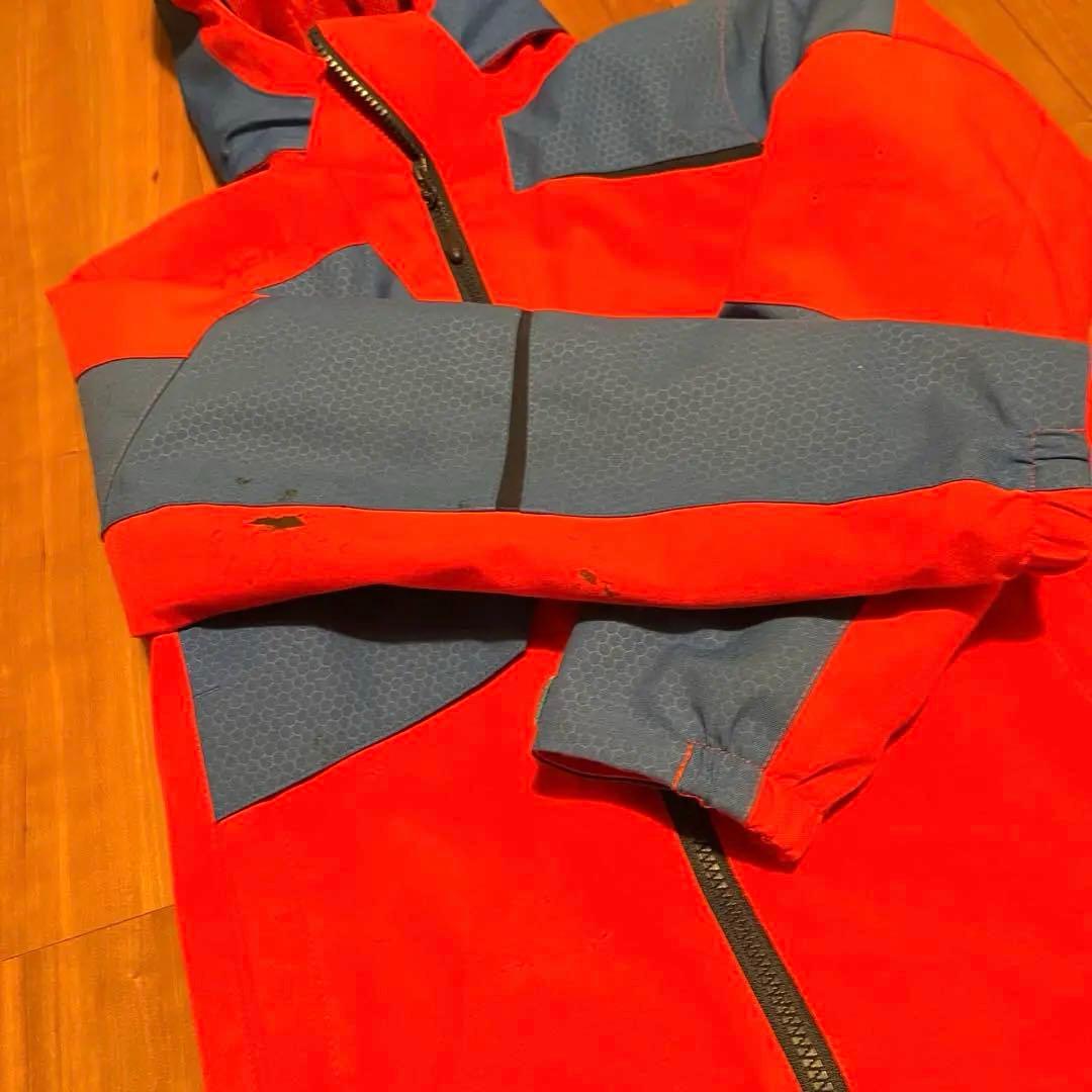 Phenix 子ども用スノーボードウェア 赤青 140cm(サイズ調整可)