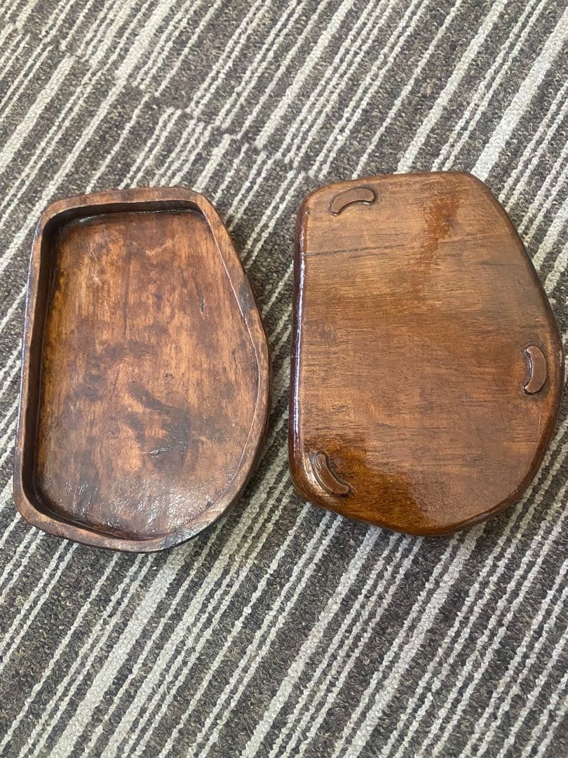 中国美術 端渓硯 斑点 石眼 硯 書道具 花鳥文 蛙　カエル　書道具 古硯 古玩