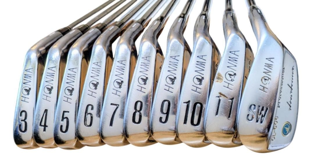 軟鉄鋳造 本間ゴルフ ヒロホンマ CL-606 青モグラ 3番～11番 Sw