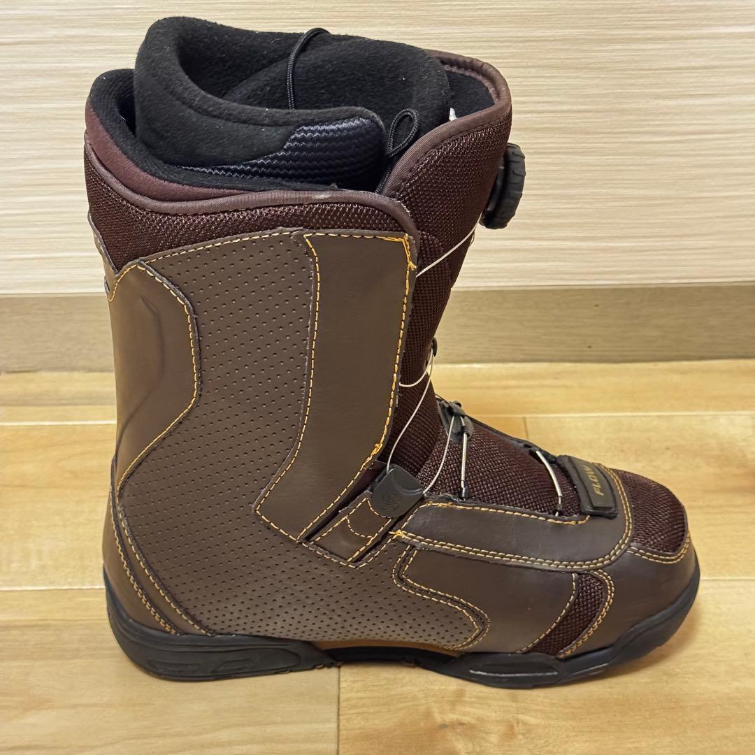 FLOW フロー ZONE BOA スノーボード ブーツ 24.5cm ブラウン