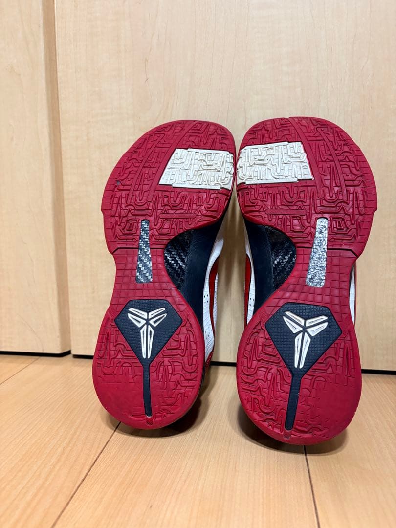 シューズ(男性用) Nike Kobe 5 \"White/Varsity Red Black\"