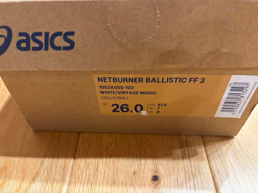 ASICS アシックス　26.0cm バレーボール　シューズ　新品未使用品