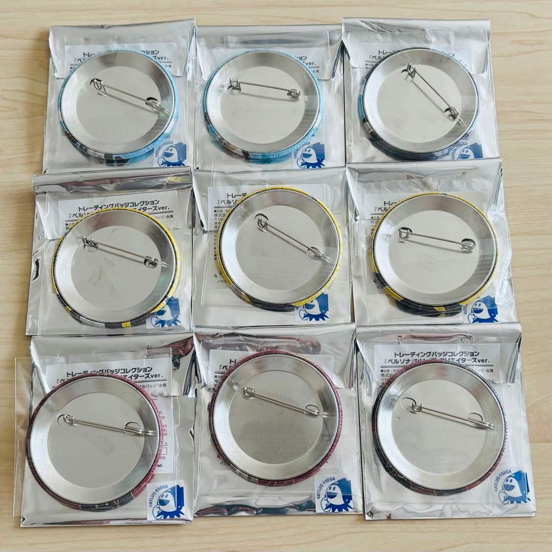 ペルソナ esシリーズnino クリエイターズ 缶バッジ 全9種セット