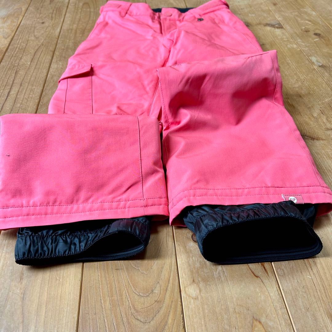 ROXY スキーウェア 140 ボードウェア 上下セットパンツ スノボ キッズ