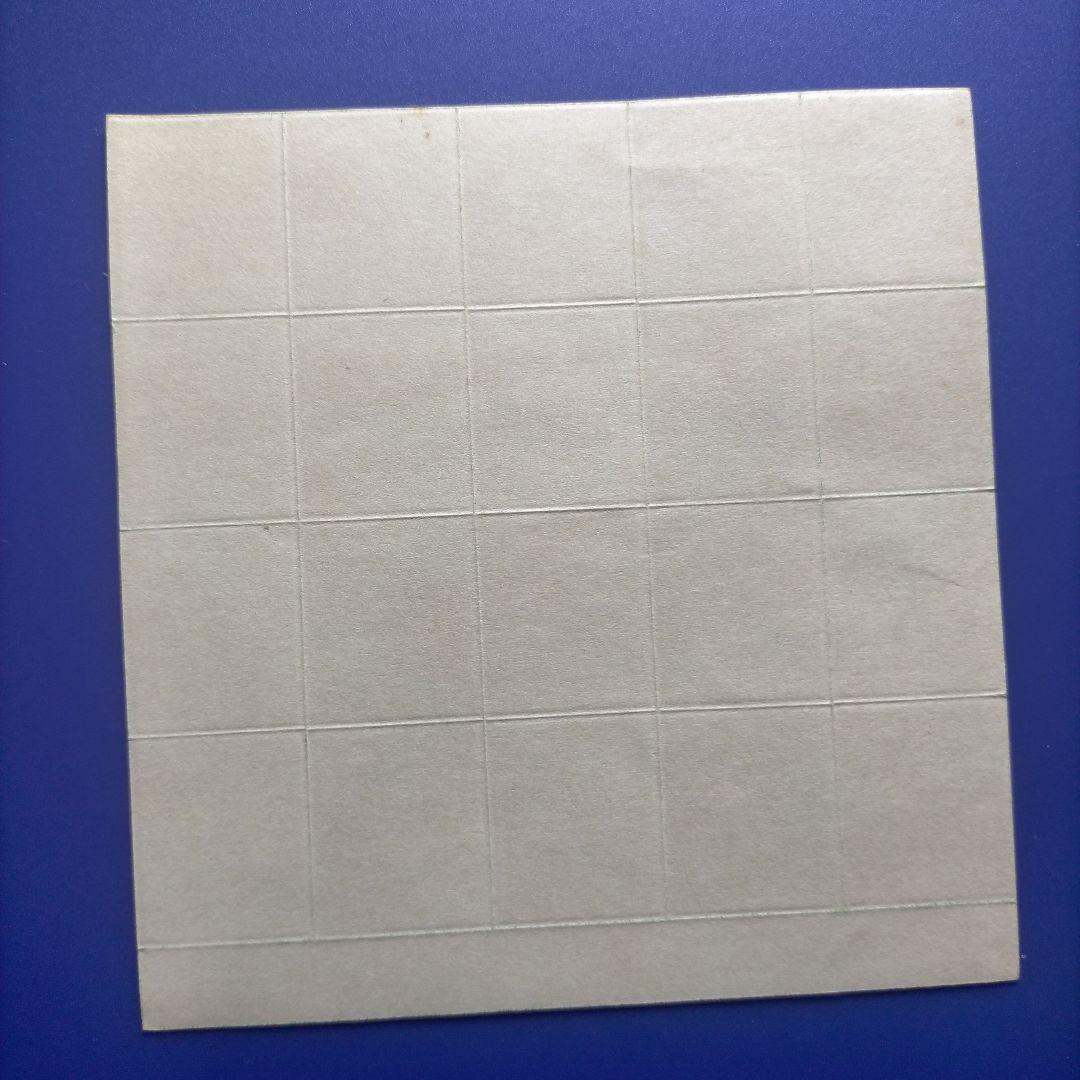 5479【希少品】 模擬切手 実践練習用 富士山と桜 20面入りシート