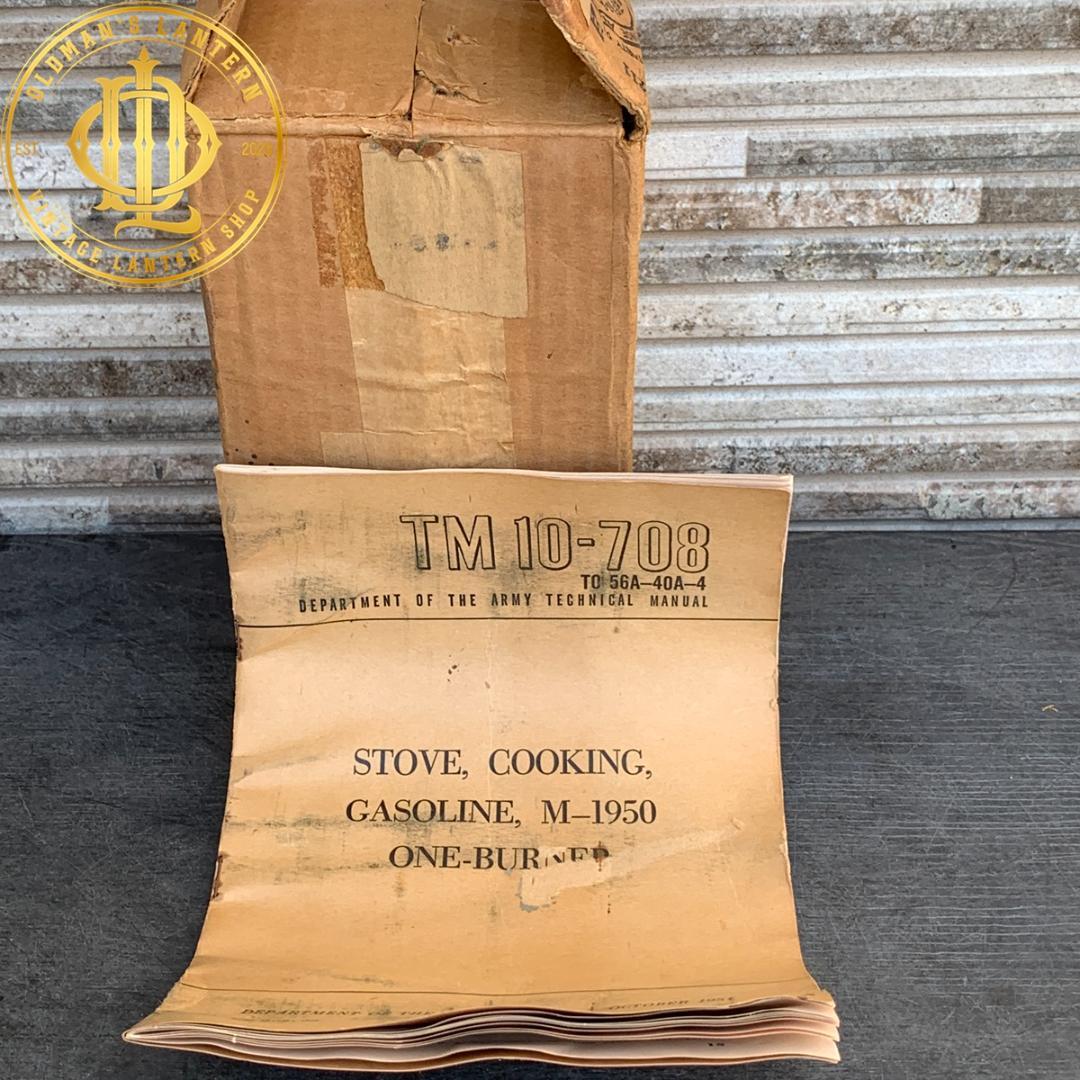【未使用品】初期モデル M-1950 ガソリンストーブ ROGERS1952年