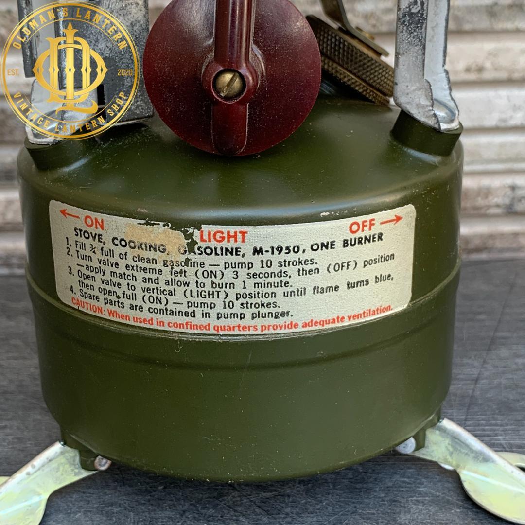 【未使用品】初期モデル M-1950 ガソリンストーブ ROGERS1952年