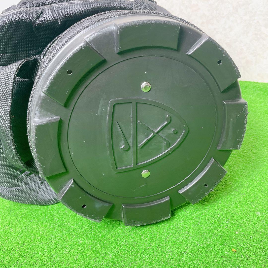 良品！Nike スタイリッシュキャディバッグ ブラック　軽量　おまけ付