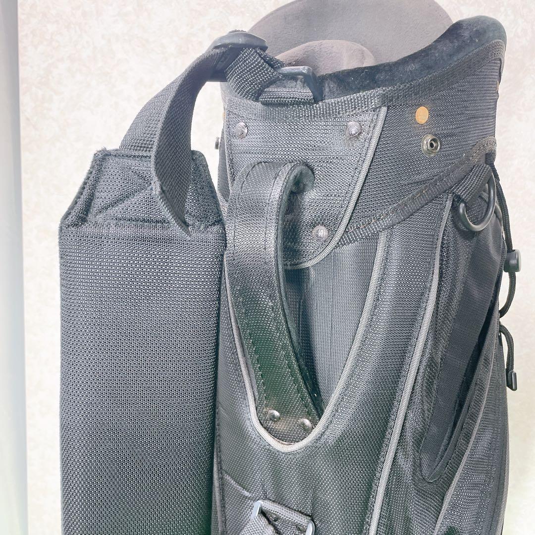 良品！Nike スタイリッシュキャディバッグ ブラック　軽量　おまけ付