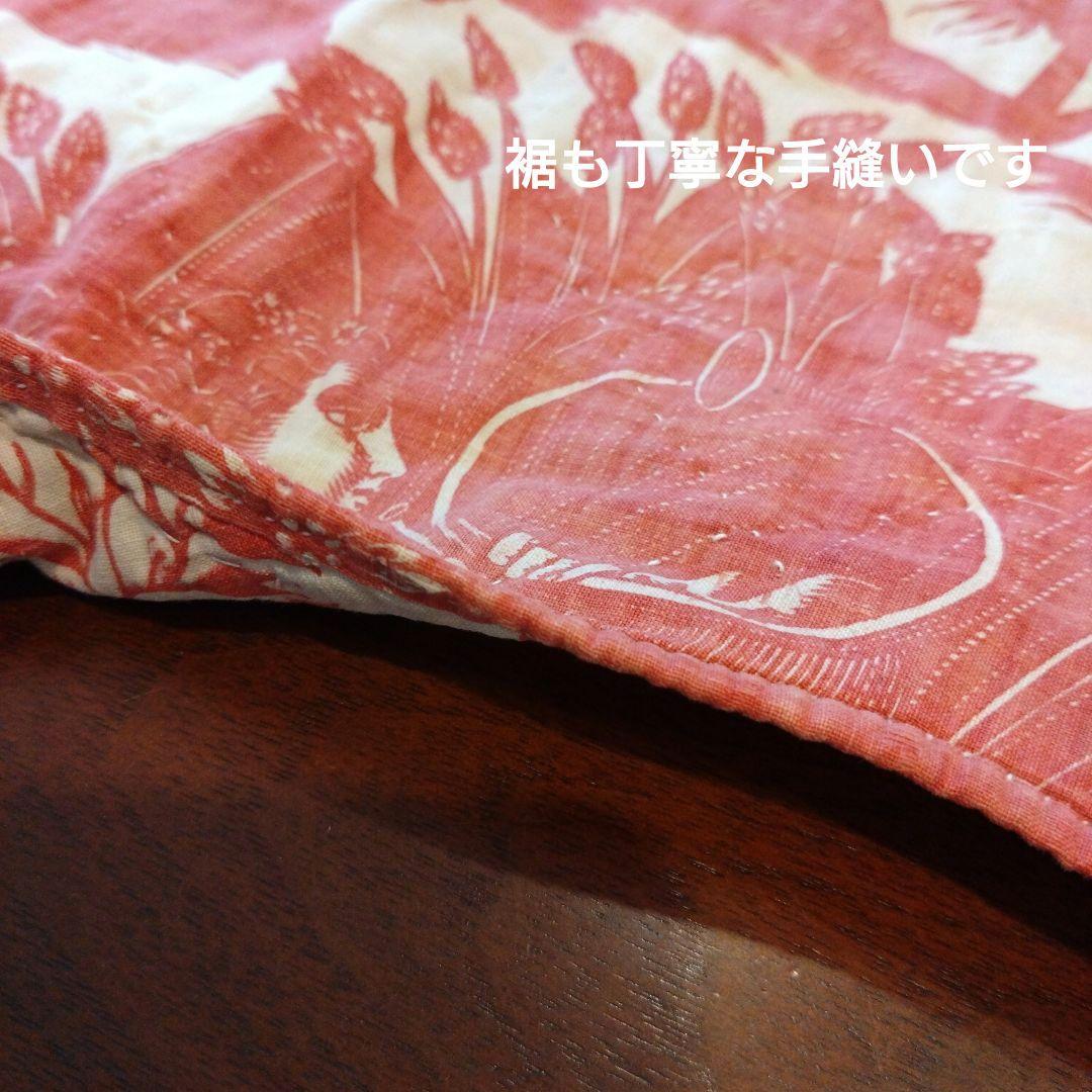 フランス　19世紀　アンティーク　コットン　トワルドジュイ