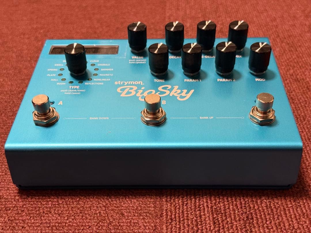 ギター strymon BigSky v.1