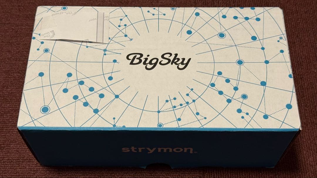 ギター strymon BigSky v.1