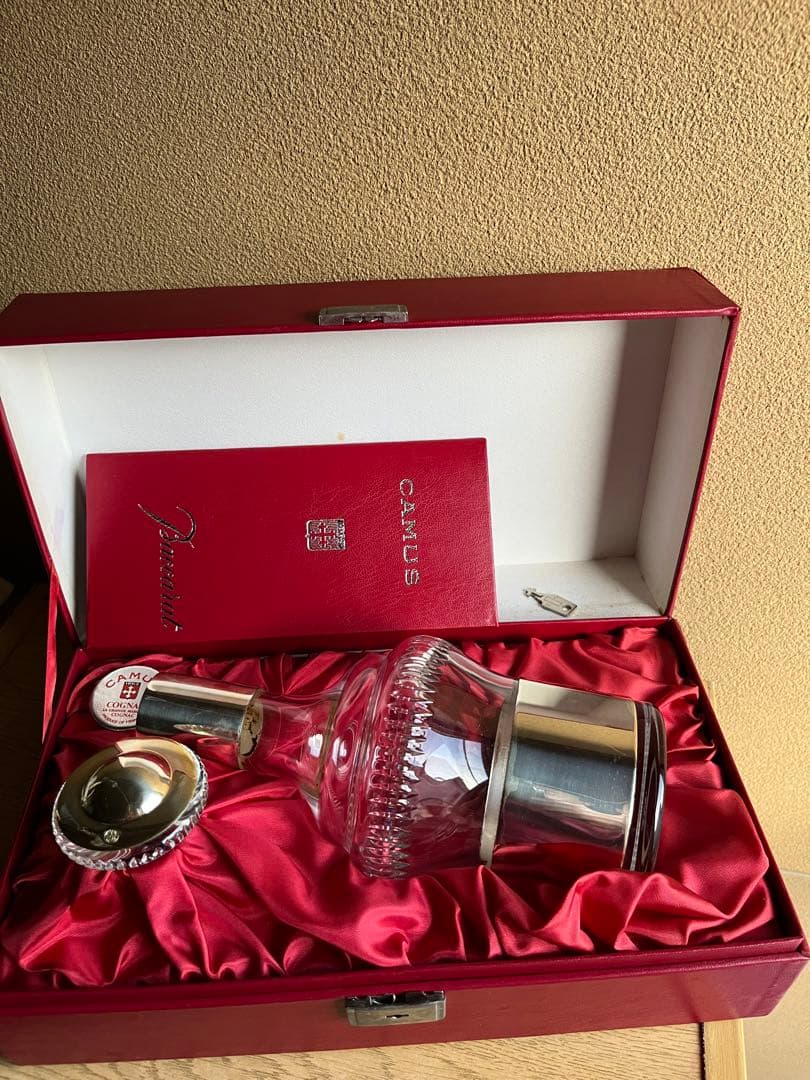 CAMUS カミュ Baccarat バカラ クリスタル 空き瓶