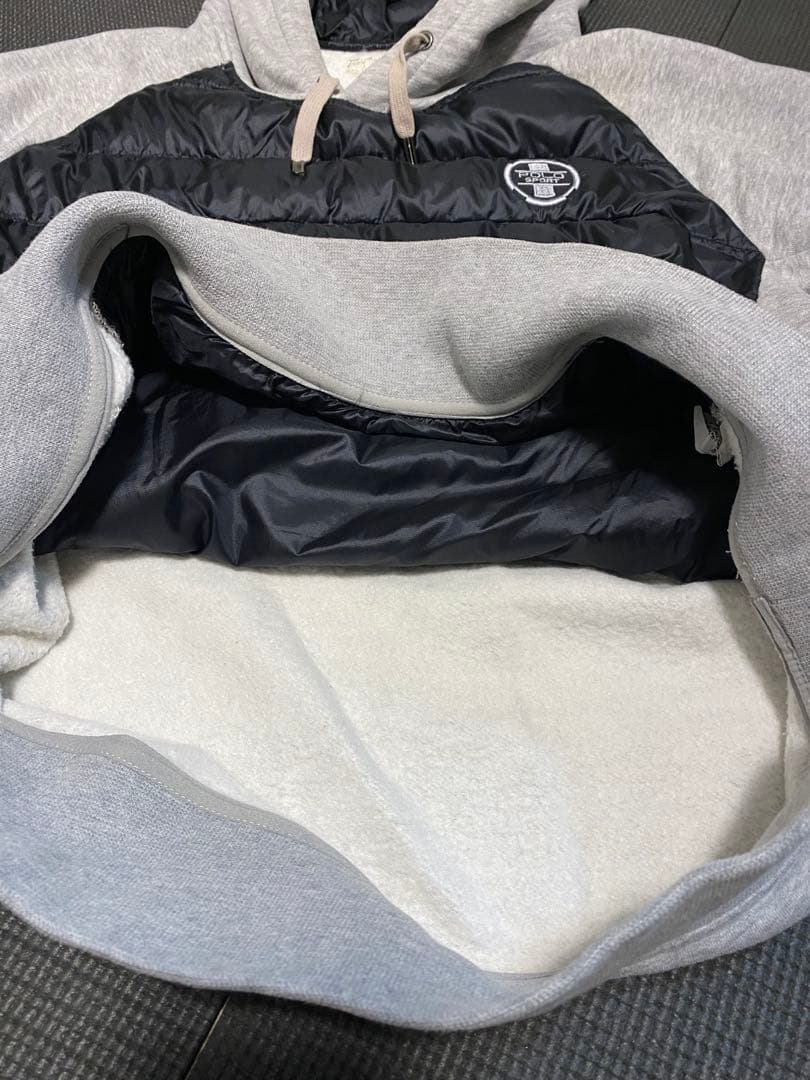 ポロ ゴルフ　パーカー　グレー/ブラック