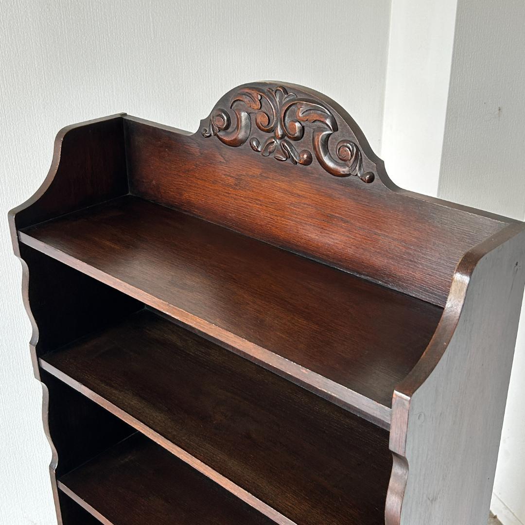 イギリス アンティーク家具 オープンブックケース 1930年頃 746A