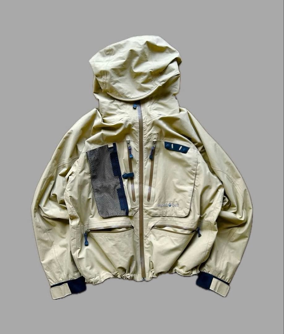 mont-bell フィッシングジャケット ベージュ