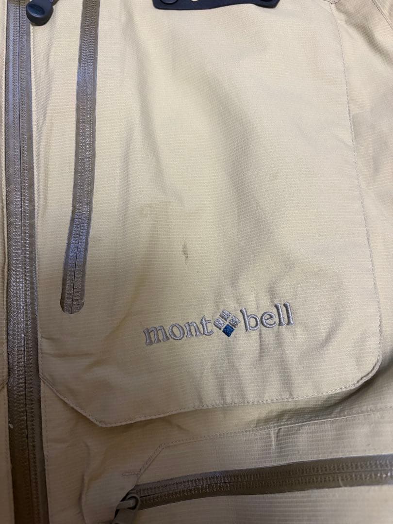 mont-bell フィッシングジャケット ベージュ
