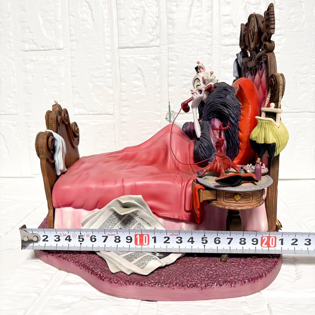 激レア　WDCC ディズニー　101匹わんちゃん　クルエラ　ヴィランズ　オブジェ