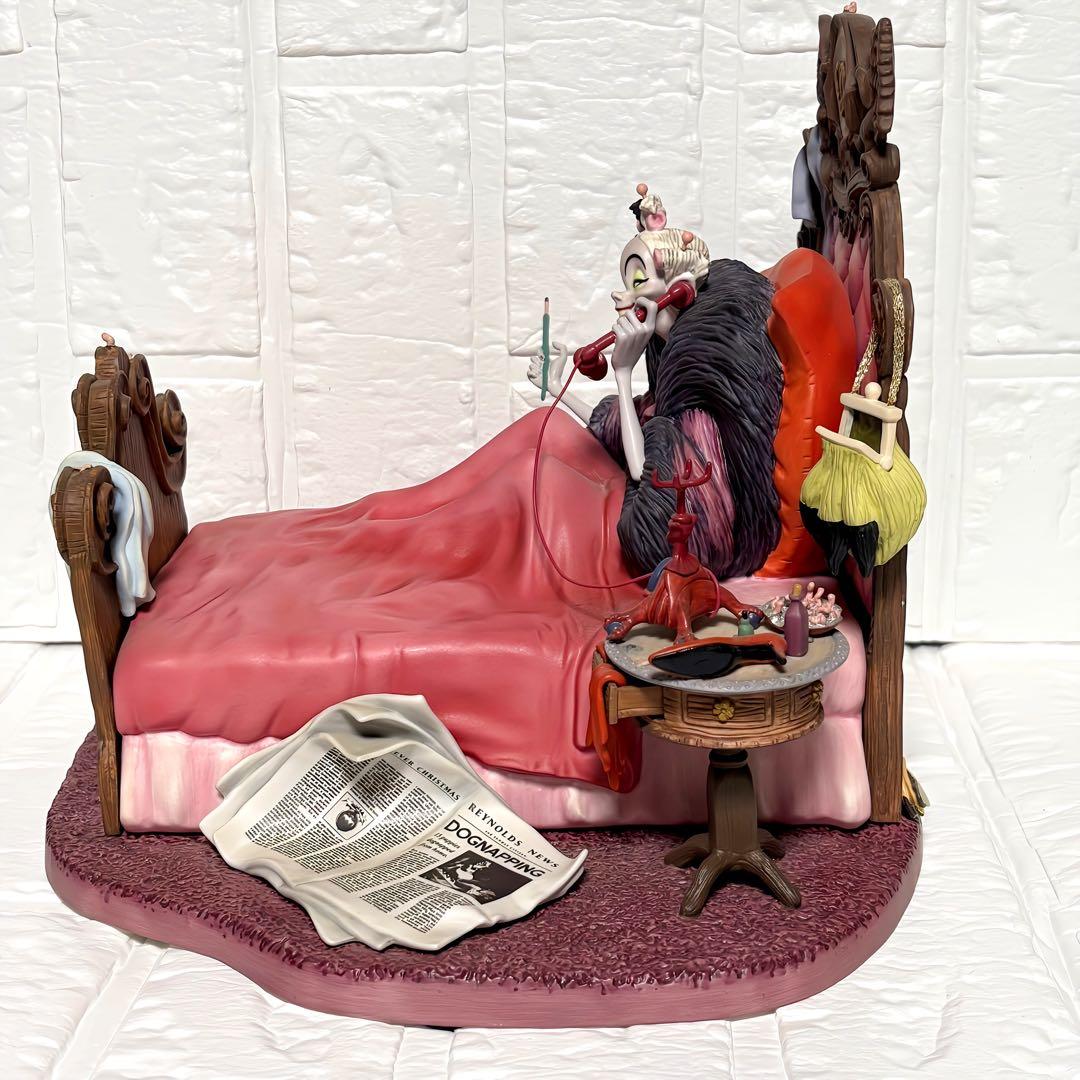 激レア　WDCC ディズニー　101匹わんちゃん　クルエラ　ヴィランズ　オブジェ