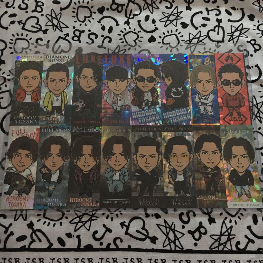 登坂広臣 千社札 レア セット 55