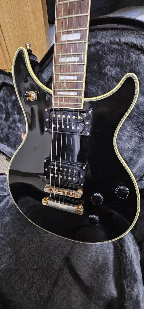 Epiphone TAK DC 松本孝弘　moody straps本革ストラップ