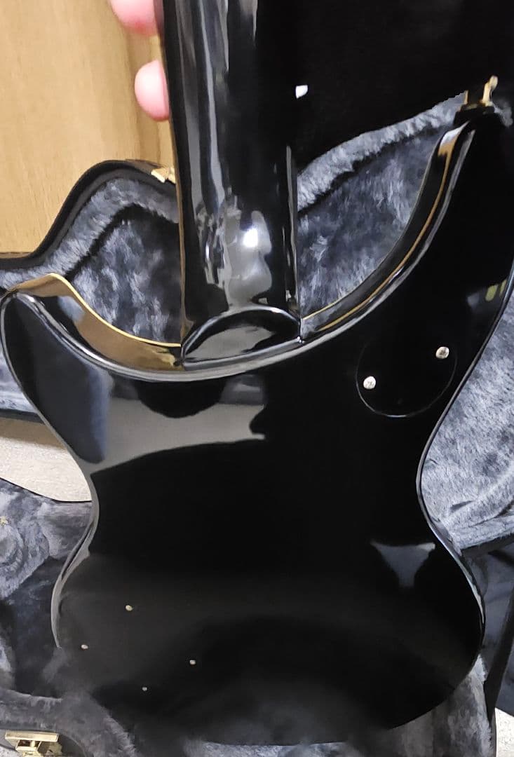 Epiphone TAK DC 松本孝弘　moody straps本革ストラップ