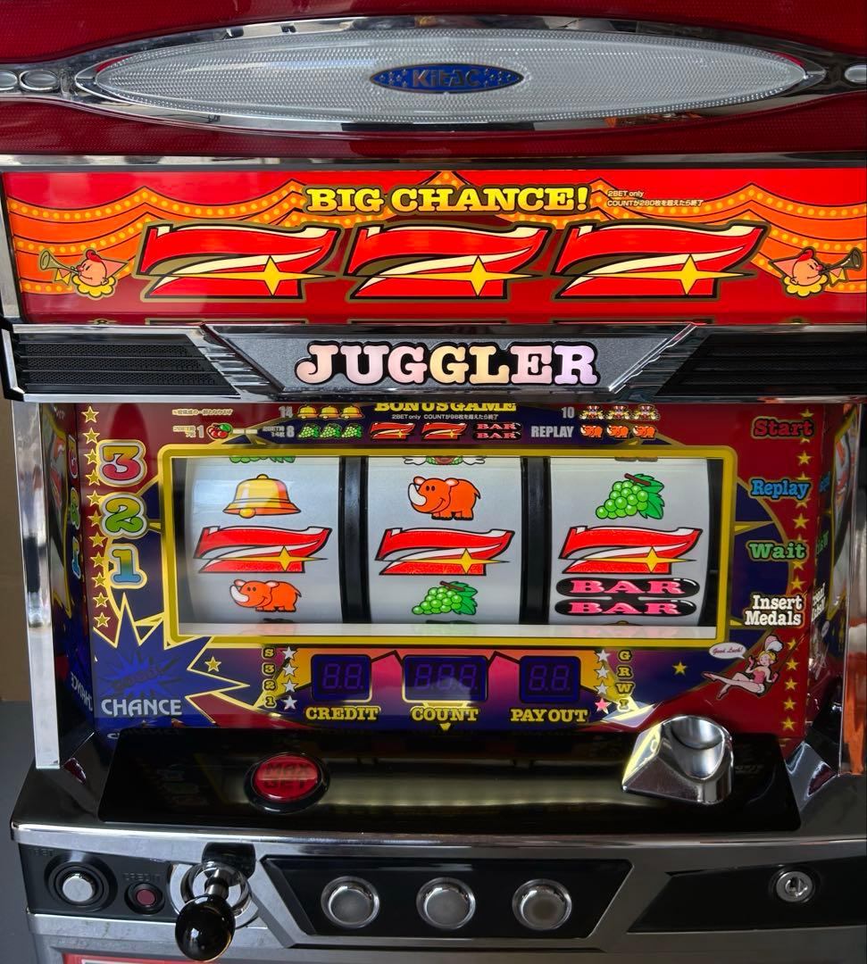 Sアイムジャグラー　パチスロ　実機　家庭用改造済み　送料込み