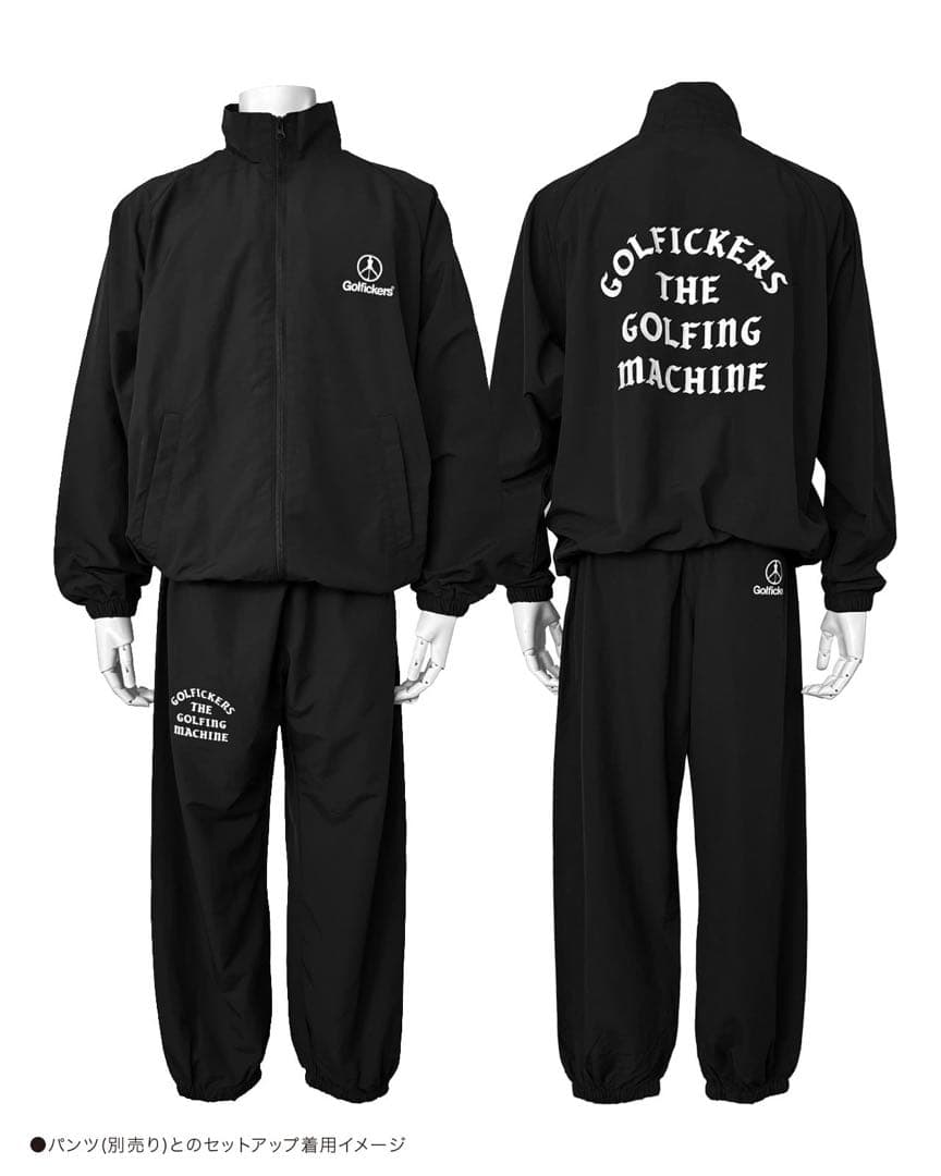 Golfickers [HOLE 526.529]セットアップ ブラック