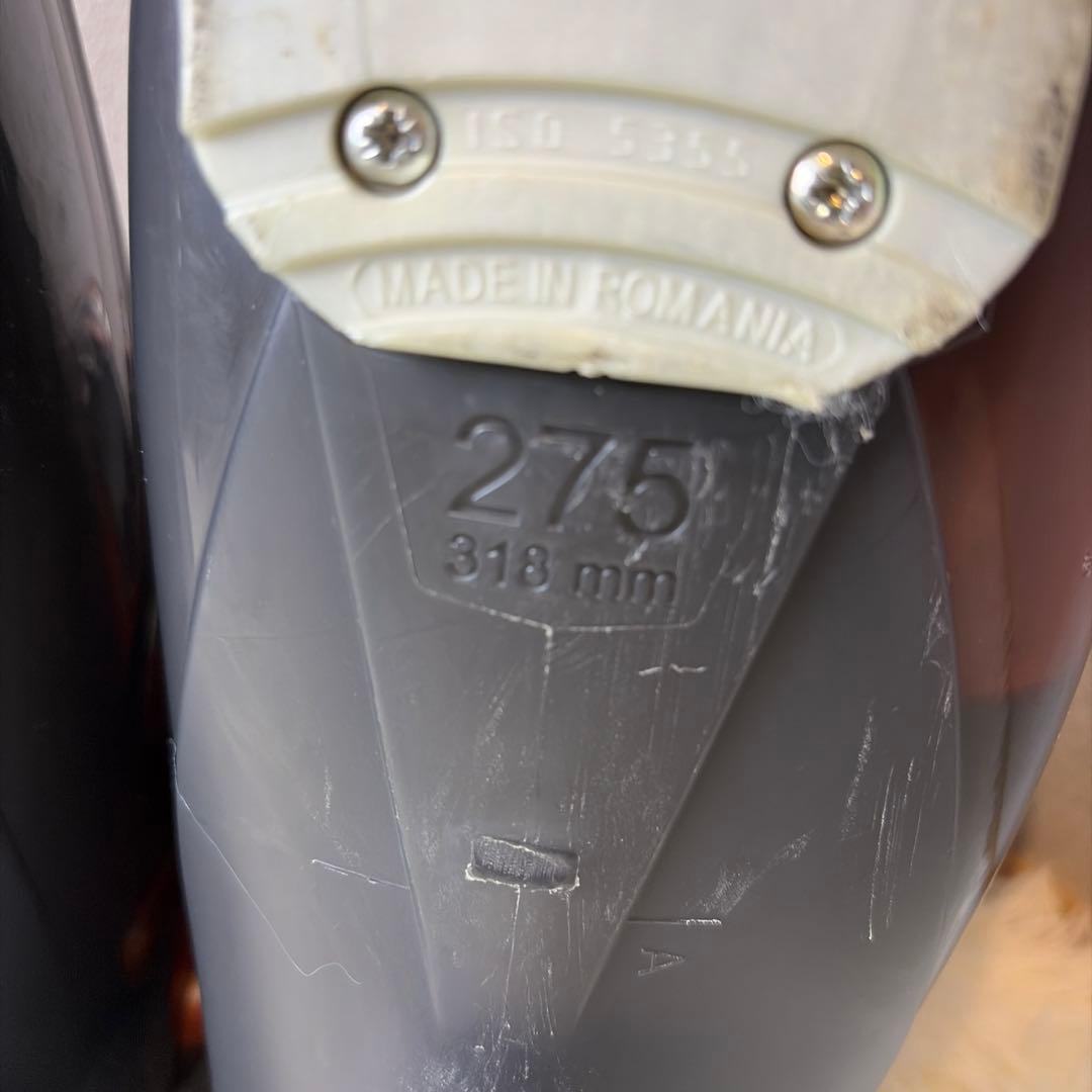 ロシニョール ROSSIGNOL 27.5cm メンズ　スキーブーツ オレンジ