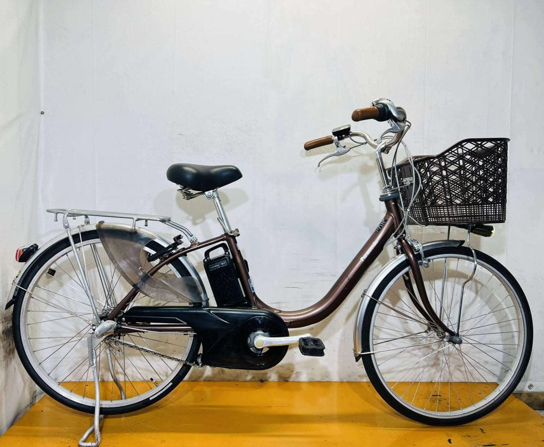送料無料条件付き　パナソニック24インチ電動アシスト自転車　中古車