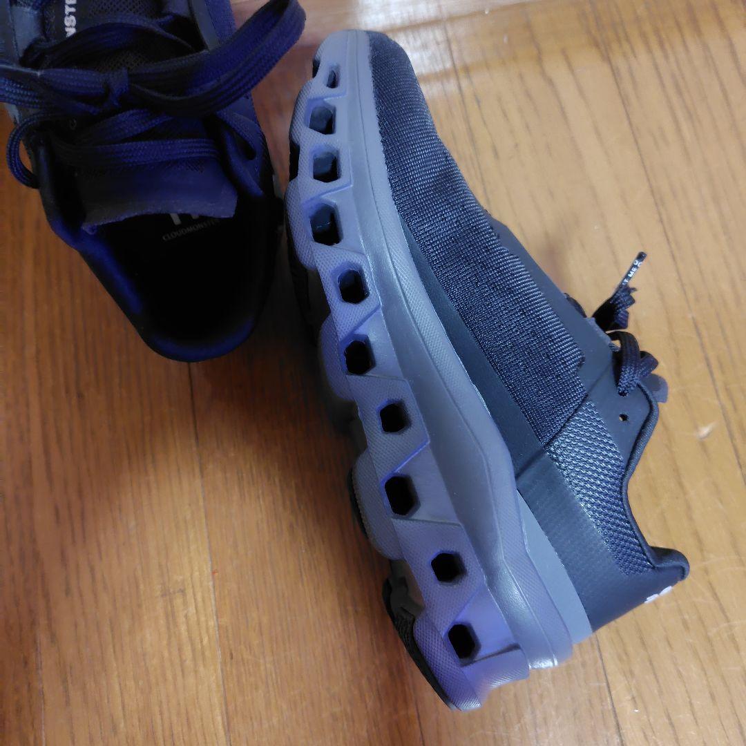 On Cloudmonster ブラック ランニングシューズ22,5新品