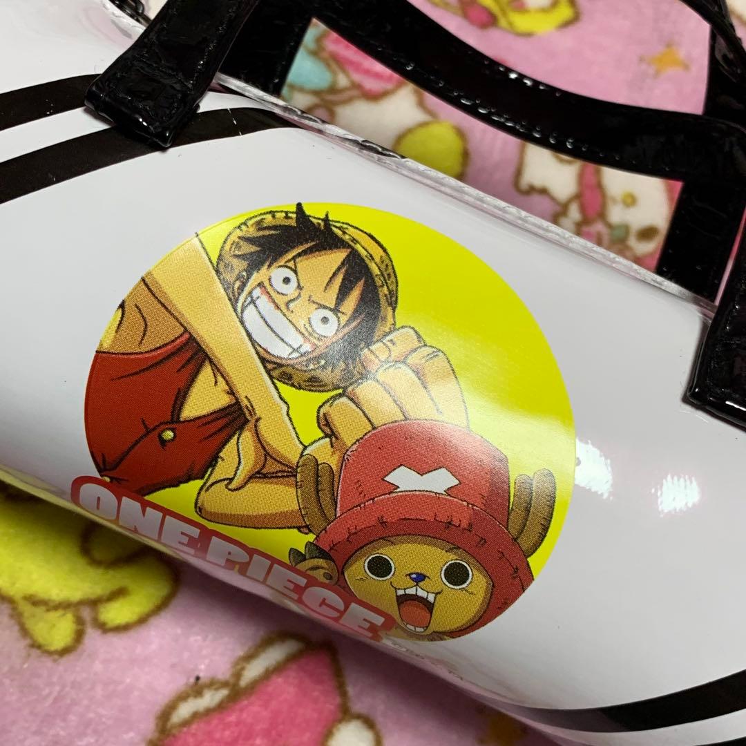 【当時物】台湾限定　ワンピースエナメル　ミニボストン