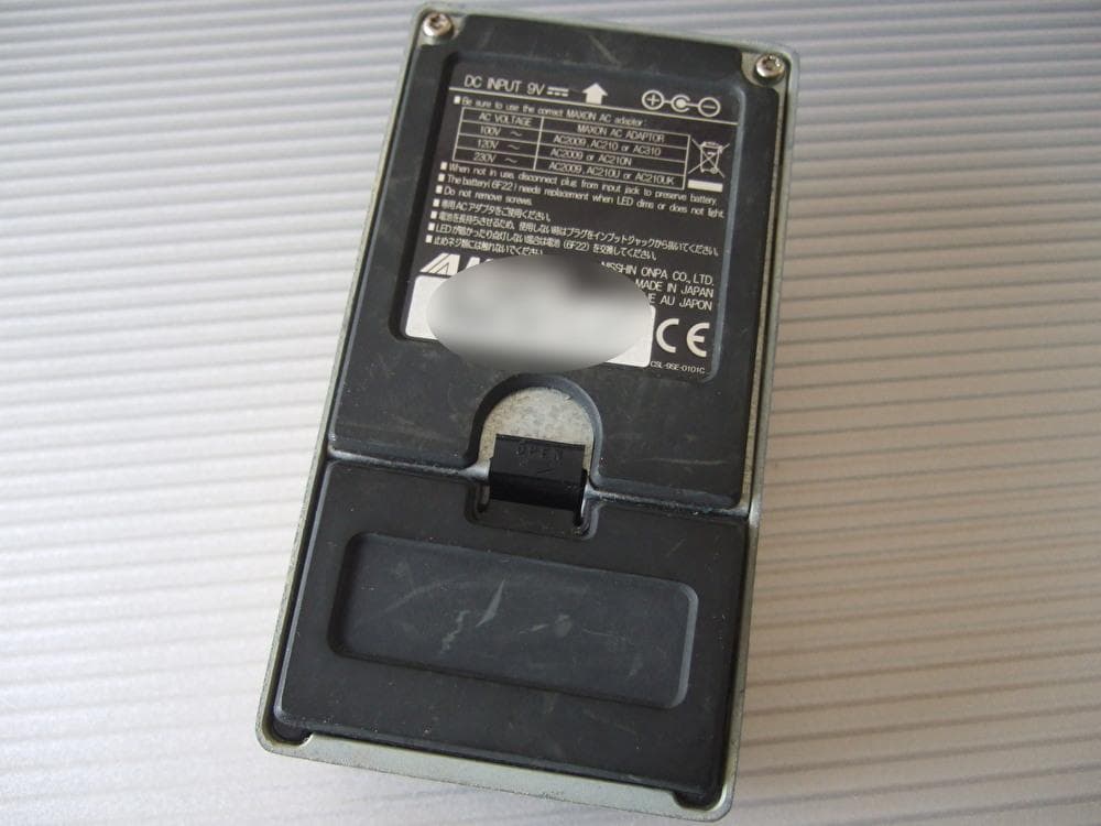 付属品完備 TECH 21 Red Ripper Fuzz Sansamp