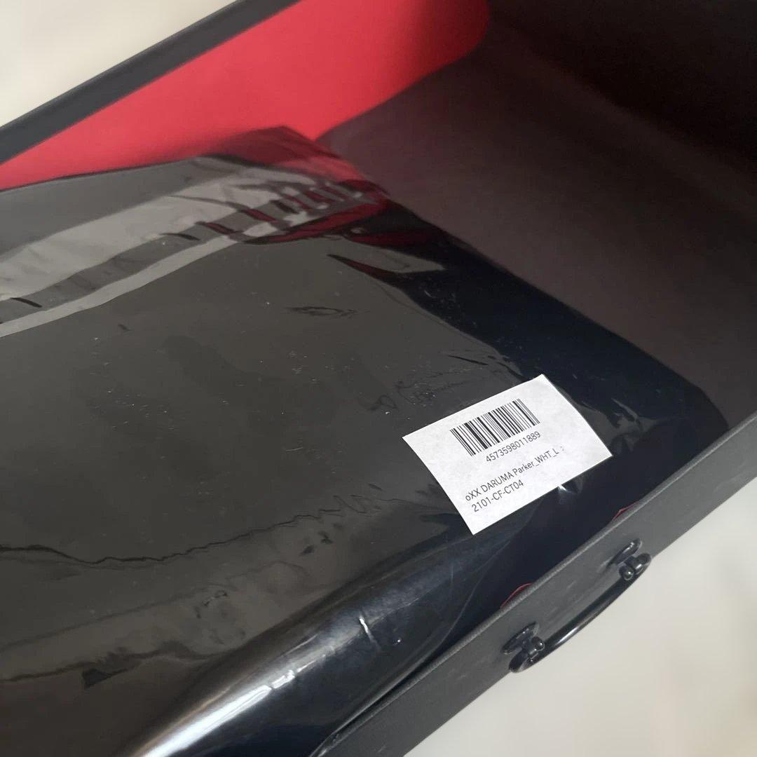 Candy Foxx グラフィックフードパーカー ホワイト L