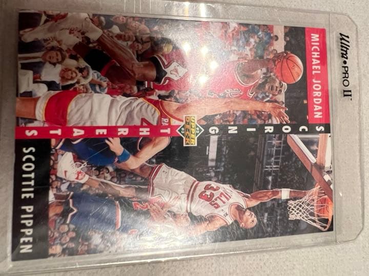 NBAカード MICHAEL JORDAN×SCOTTIE PIPPEN