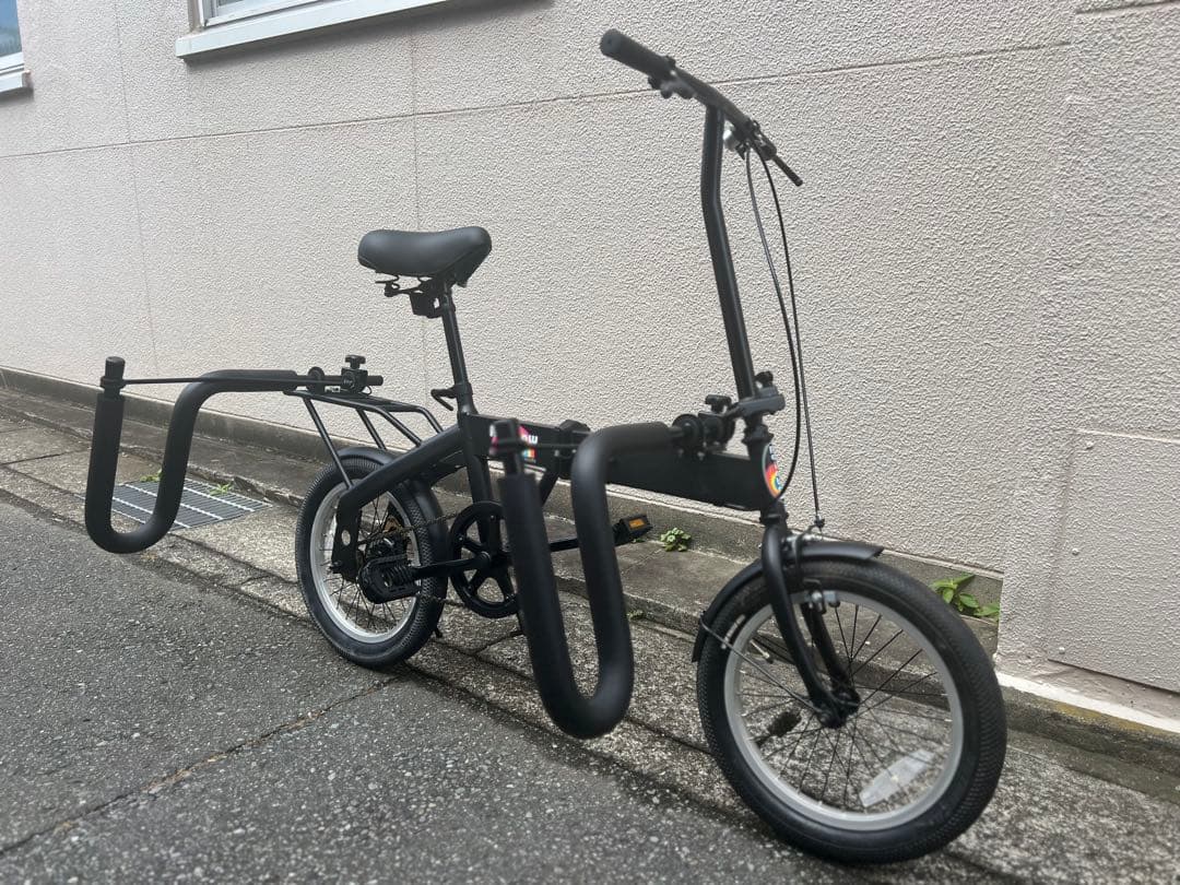 レインボービーチクルーザー FD-1 16インチ 折りたたみサーフキャリア付き