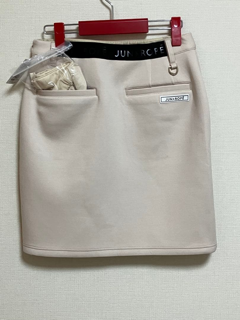 【タグ付き未使用品】JUN&ROPE ベージュ スカート