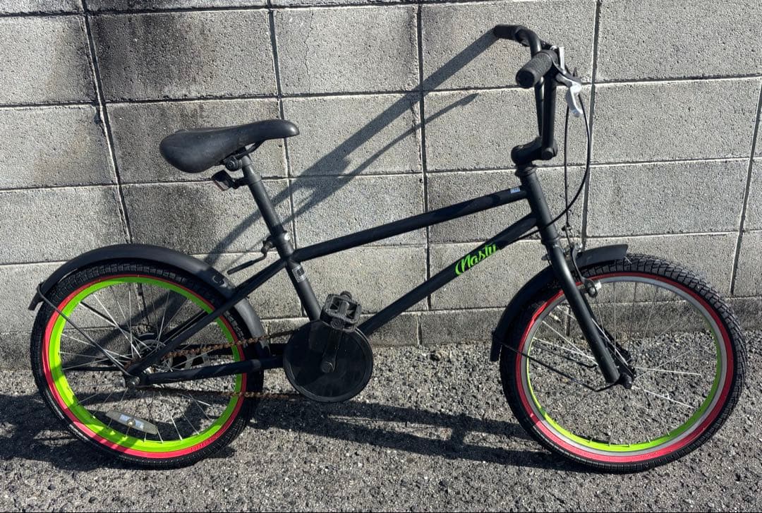 BMX風　20インチ車　黒