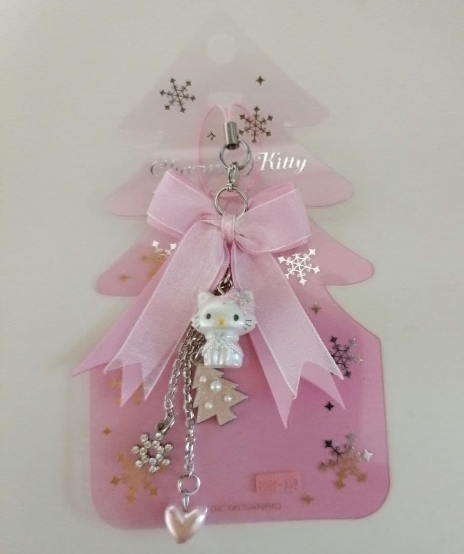 チャーミーキティ クリスマス　ストラップ