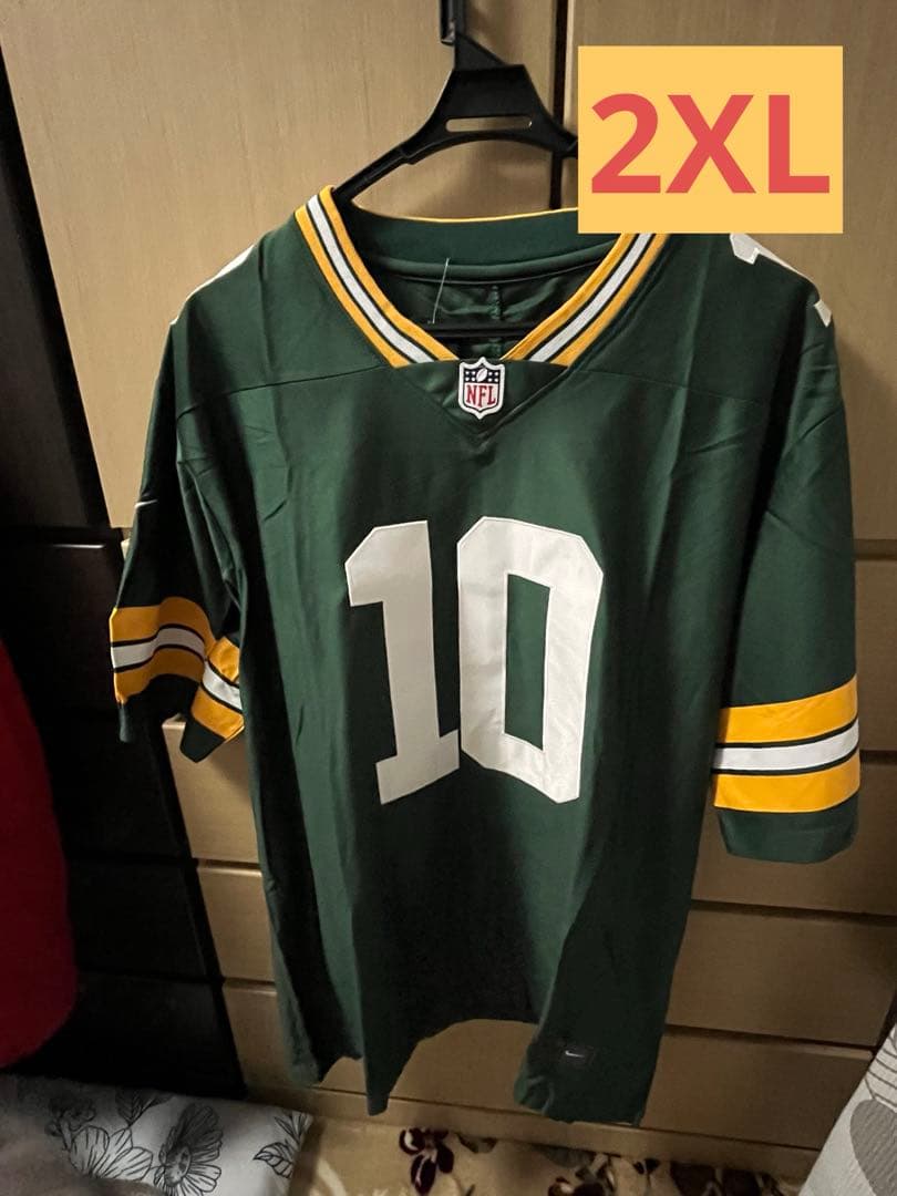 Green Bay Packers ユニフォーム 10号 2XL